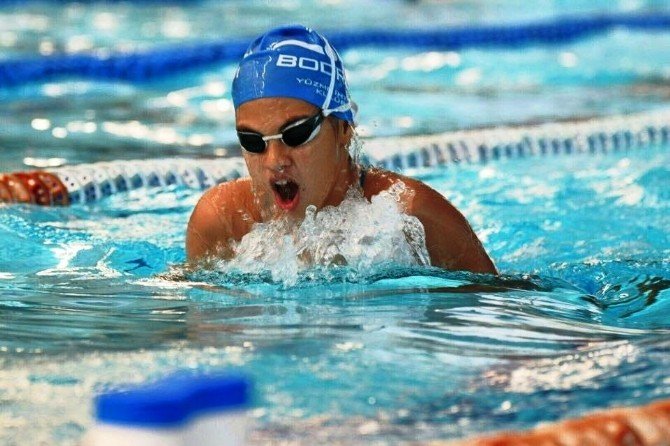 Şampiyon Yüzücüden Başkan Kocadon’a Ziyaret