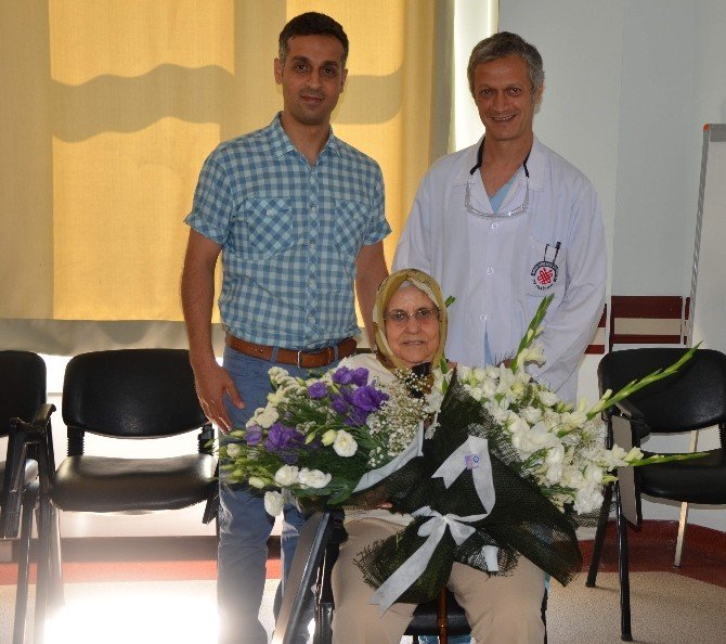 Sağlığına Kavuştuğu Hastaneye Bağış Yaptı