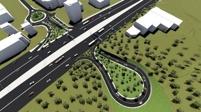 Köprülü Kavşakta Yüzde 70 Tamamlandı