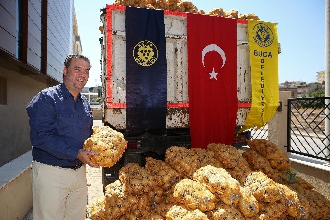 Ödemişli Üreticiye Buca’dan Can Suyu