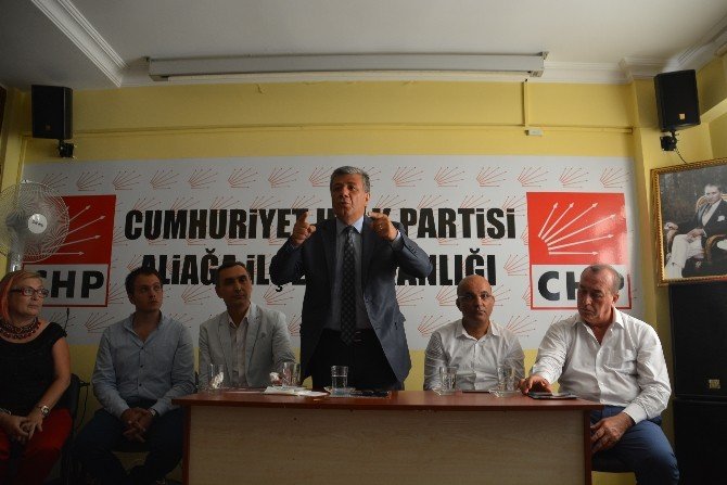 Balbay, Chp Aliağa İlçe Teşkilatını Ziyaret Etti