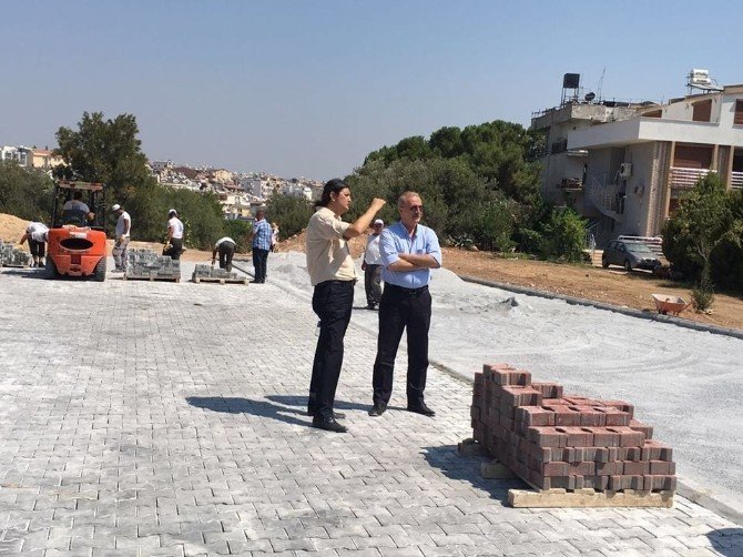 Didim’de Üst Yapı Çalışmaları Çamlık’ta Sürüyor