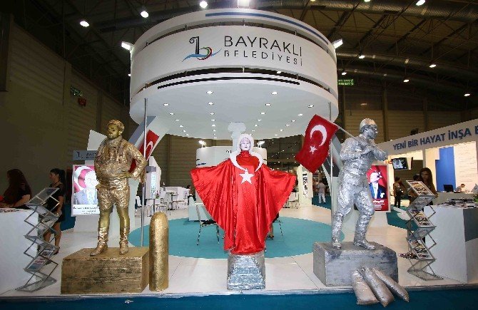 Bayraklı Standı, İzmir Fuarı’na Renk Katacak
