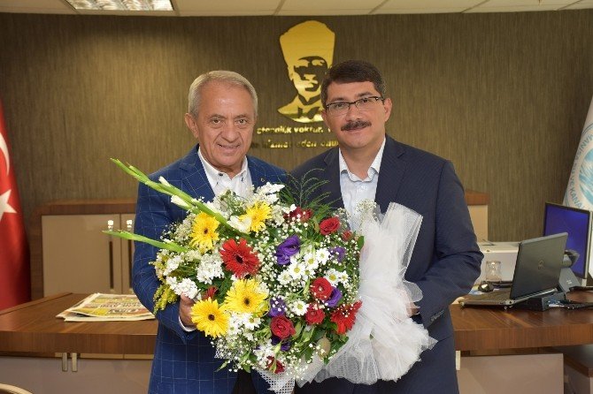 Başkan Çelik’ten Coşkun’a ’Hayırlı Olsun’ Ziyareti