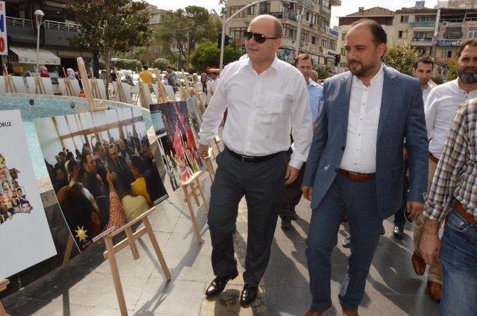 Ak Partili Baybatur Demokrasi Sergisini Gezdi