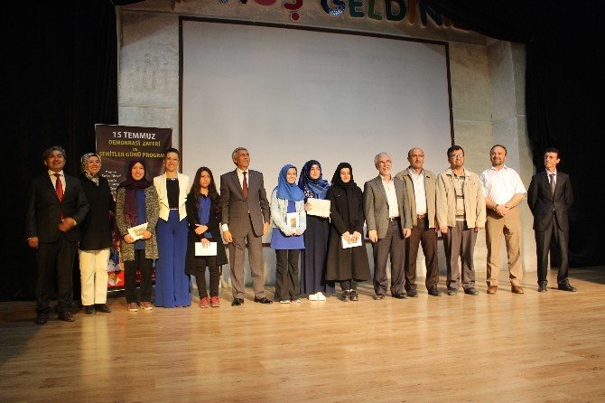 Fetö’den Devralınan Okulda 15 Temmuz Demokrasi Şehitleri Anıldı