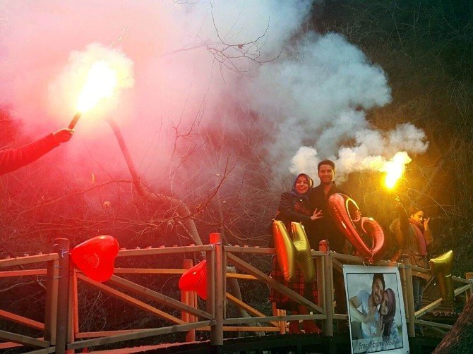 Kurşunlu Vadisi’nde Sürpriz Evlilik Teklifi