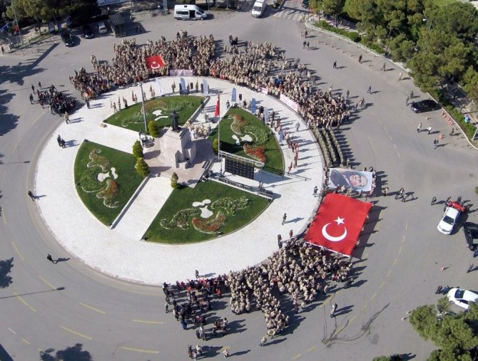 Muğla’da 57. Alay Vefa Yürüyüşü