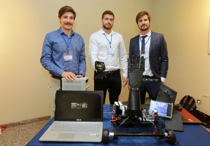 Üniversiteliler Bomba İmha Eden Robot Tasarladı