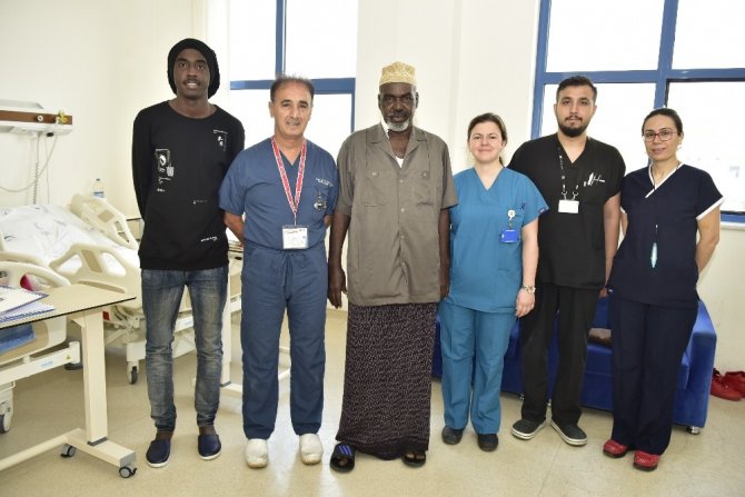 Somalili Hasta Manisa’da Şifa Buldu