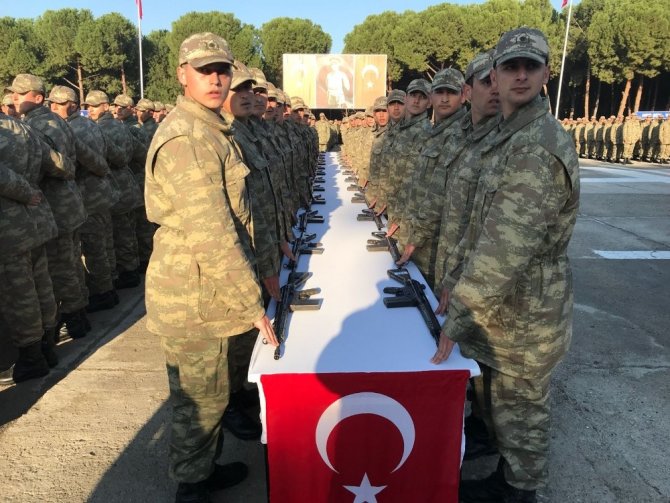 Alaşehir’de Acemi Erler Yemin Etti