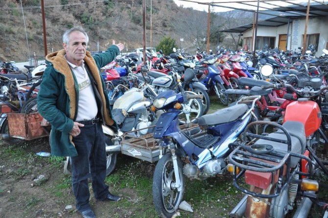 Yediemin Deposu Motosiklet Hurdalığına Döndü