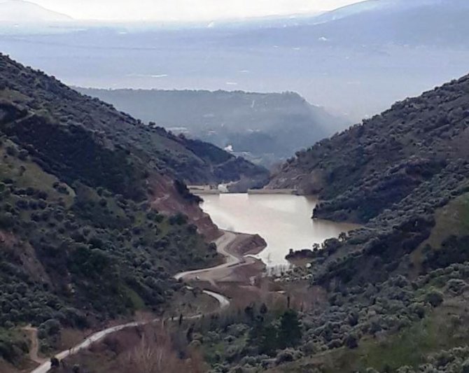 Yağışlar İsabeyli Barajı’nı Doldurdu