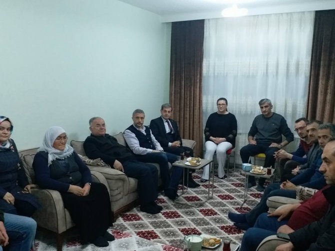 Başkan Biçer’den Afrin Gazisinin Ailesine Ziyaret