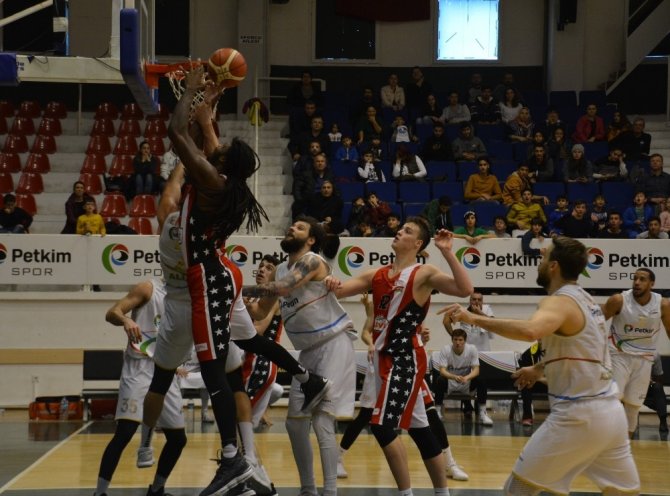 Türkiye Basketbol 1. Ligi: Petkim Spor: 80 - Bandırma Kırmızı: 92