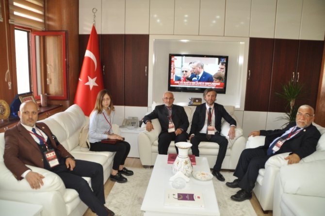 Tgf Genel Başkanı Karaca’dan Cumhuriyet Başsavcısı Mehmet Özel’i Ziyaret