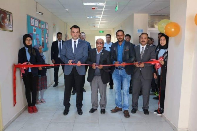 Şehit Er Cafer Mavi Kütüphanesi Açıldı
