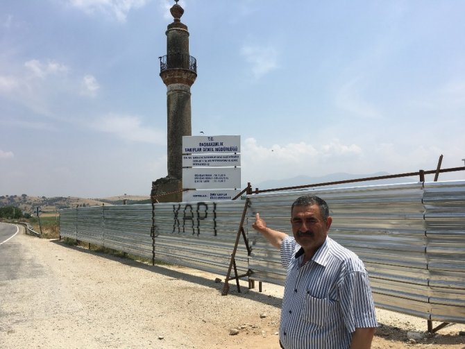 Osmanlı’dan Kalma Minare Yıllar Sonra Camisine Kavuşuyor
