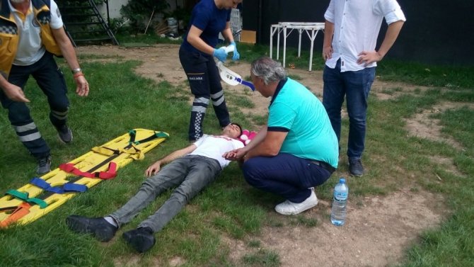 Denizli’de Trafik Kazası: 1 Yaralı