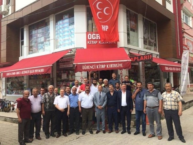 Mhp Milletvekili Mehmet Taytak’tan Dinar’a Teşekkür Ziyareti