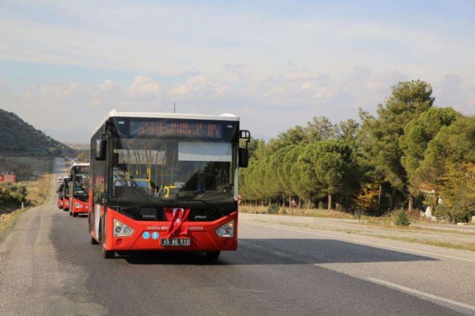 Manisa’da Bayramda ’Kırmızı’ Otobüsler Ücretsiz