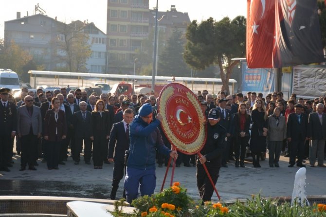 Eşme’de 10 Kasım Atatürk’ü Anma Töreni