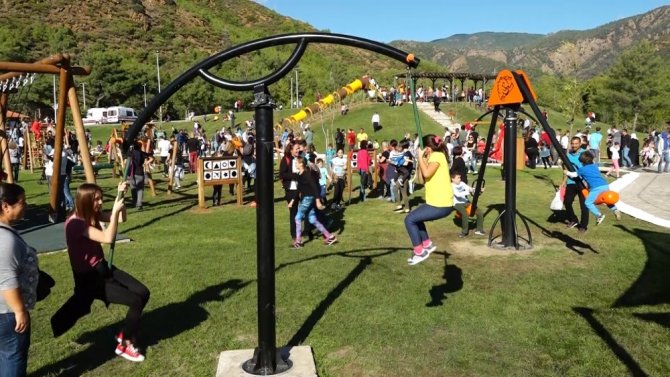 Marmaris’te Macera Parkını Bir Ayda 60 Bin Kişi Ziyaret Etti