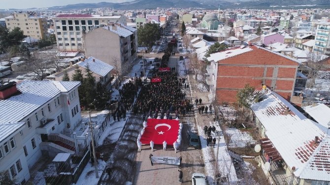 Banaz’da İlk Kez ’Sarıkamış Destanı’ Kahramanları Anıldı