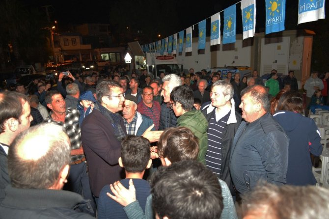 Mehmet Tosun Dereköy’de De Coşkuyla Karşılandı