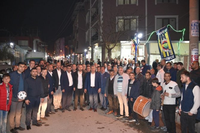 Başkan Çerçi Barbaros Mahallesinde Vatandaşlarla Buluştu