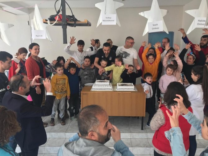 Beşiktaşlılar Derneği Özel Öğrencileri Mutlu Etti