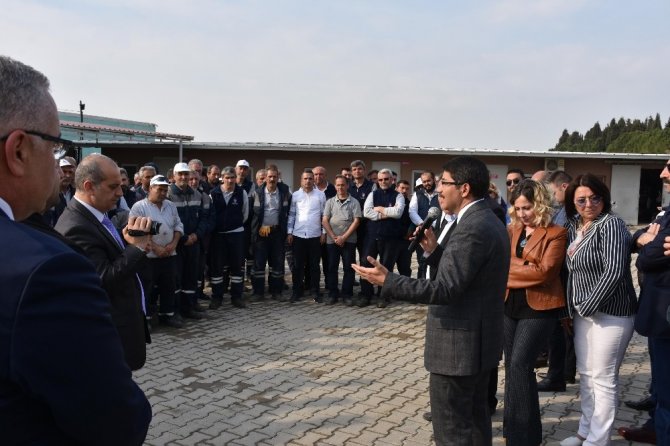 Başkan Çelik Belediye Şantiyelerinde İşçilerle Buluştu
