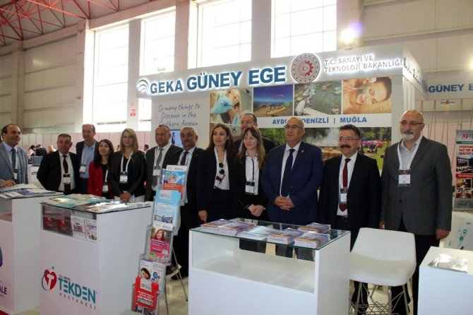 Geka, Güney Egeli Sağlık Ve Spor Turizmi Temsilcileriyle Hestourex Fuarında