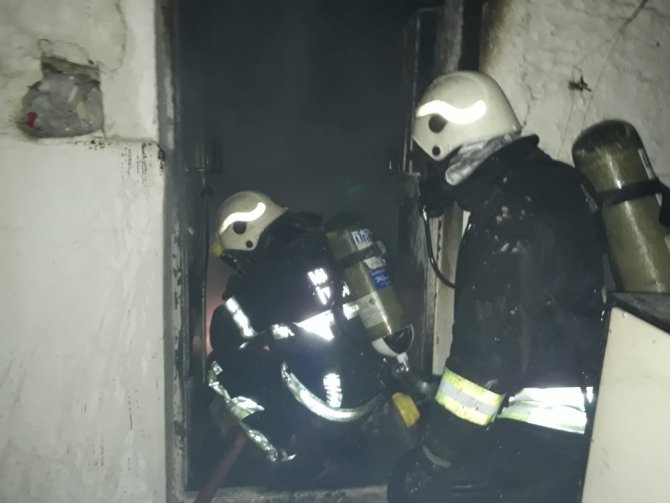 Bodrum’da Taş Evde Çıkan Yangın Korkuttu