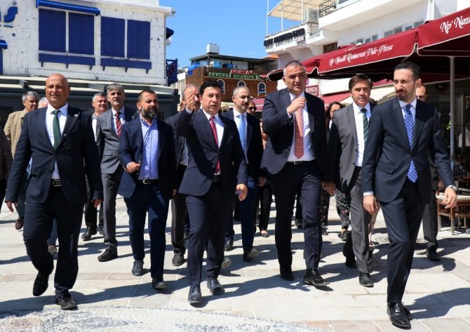 Turizm Bakanı Ersoy, Bodrum’da İncelemelerde Bulundu