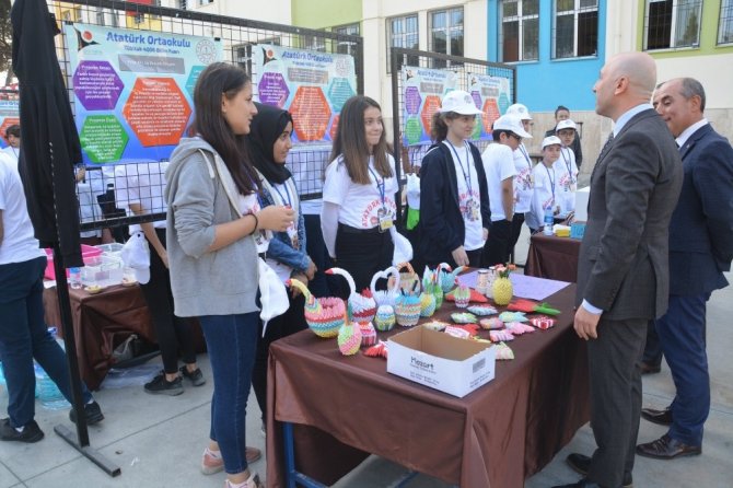 Sarayköy’de 30 Proje İle ‘Tübitak 4006 Bilim Fuarı’ Açıldı