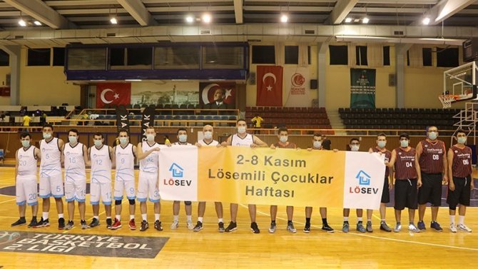 Gediz Elektrik Basketbol Takımı, Lösemili Çocuklar İçin Maske Takarak Farkındalık Oluşturdu