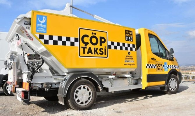 Aliağa’da ’Çöp Taksi’ Uygulaması Başladı