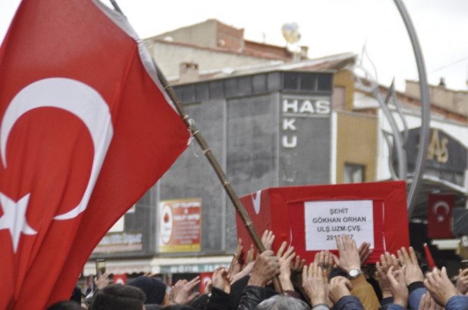 Afyonkarahisarlı Şehit Son Yolculuğuna Uğurlandı