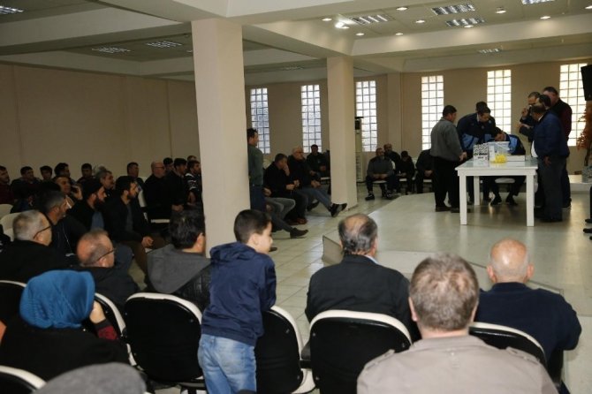 Toros Pazaryeri İçin Kuralar Çekildi