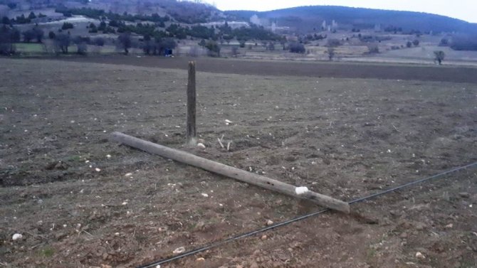 Hisarcık’ta Kablo Hırsızları Köyü Telefon Ve İnternetsiz Bıraktı