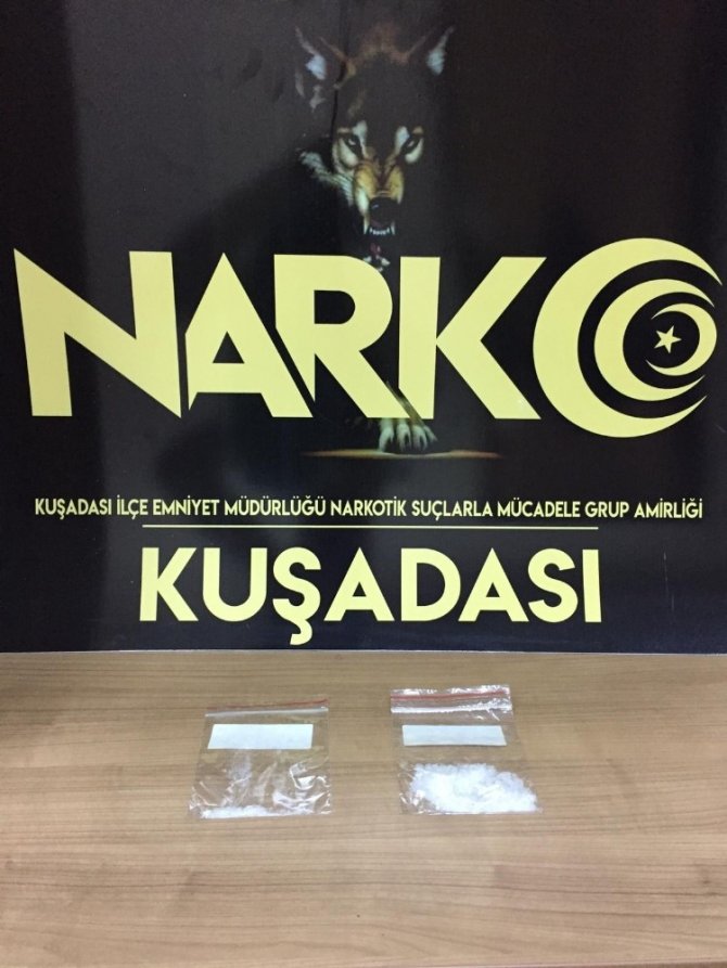 Kuşadası’nda Uyuşturucu Operasyonu