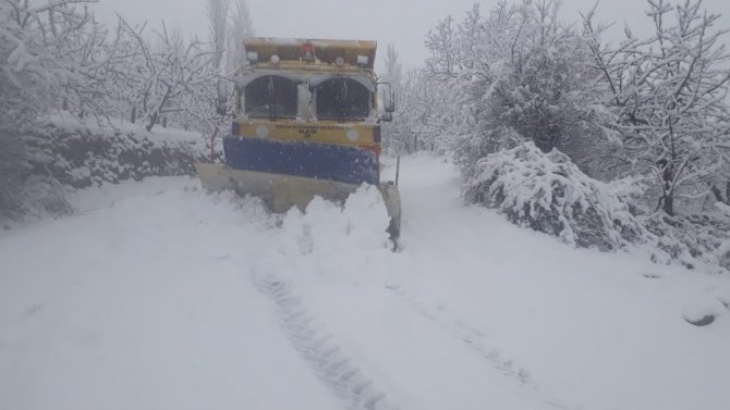 Karla Mücadele Ekipleri Görev Başında