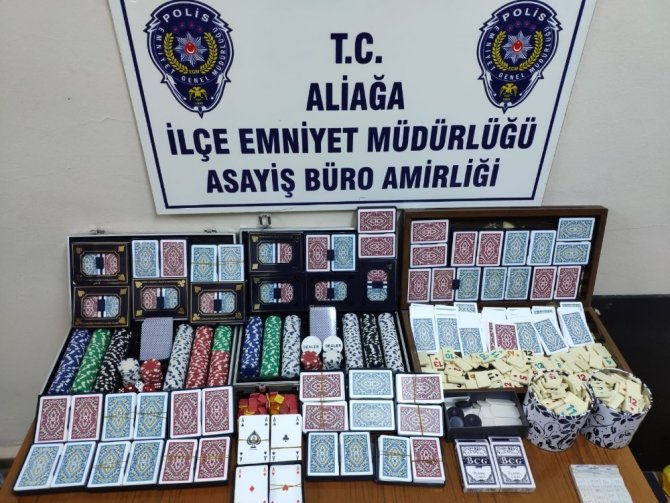 İzmir’de Kumar Baskını