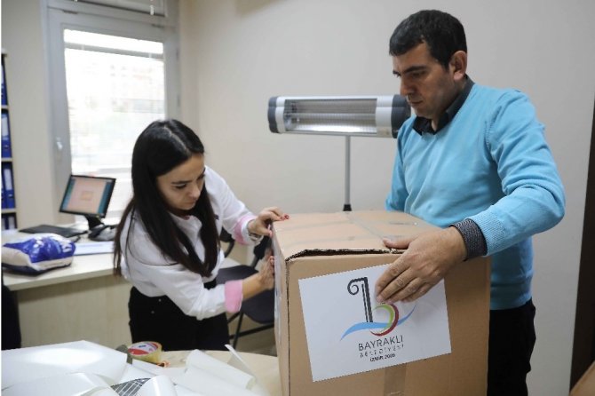 Bayraklı’dan Depremzedelere Yardım Eli