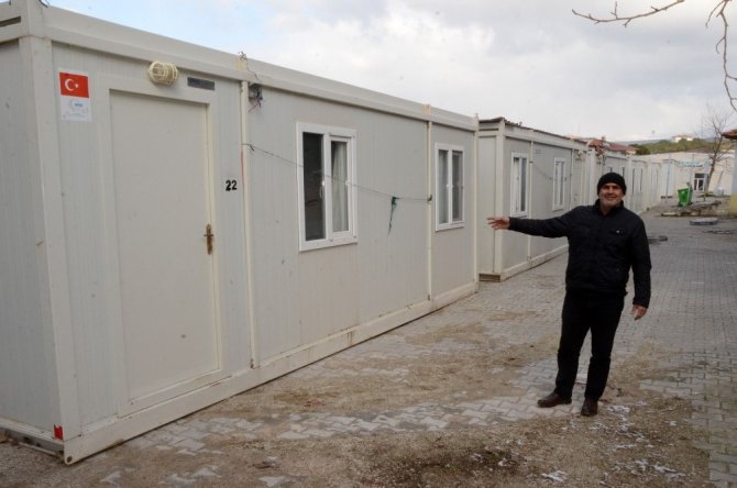 Manisalı Depremzedeler İçin Konteyner Ev
