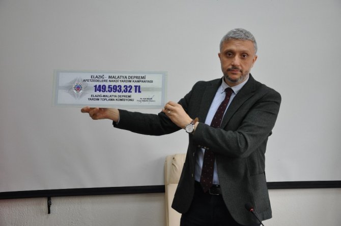 Simav’dan Depremzedelere Nakdi Yardım