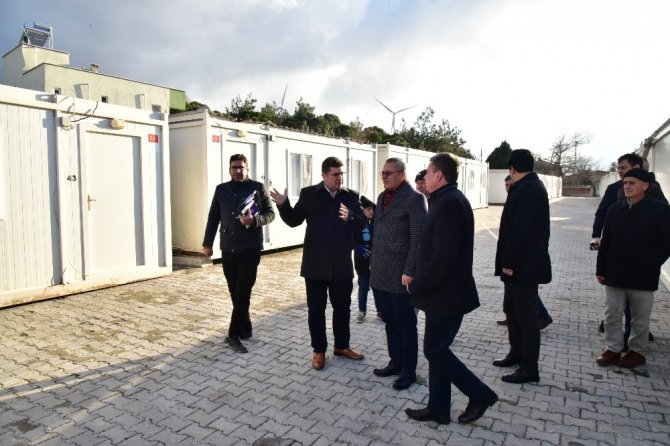 Deprem Bölgesindeki Çalışmalara Yakın Takip