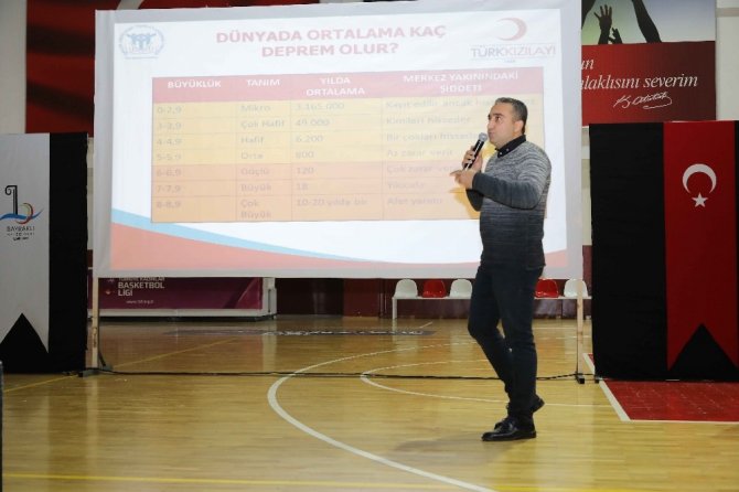 Bayraklı’da Deprem Eğitimi