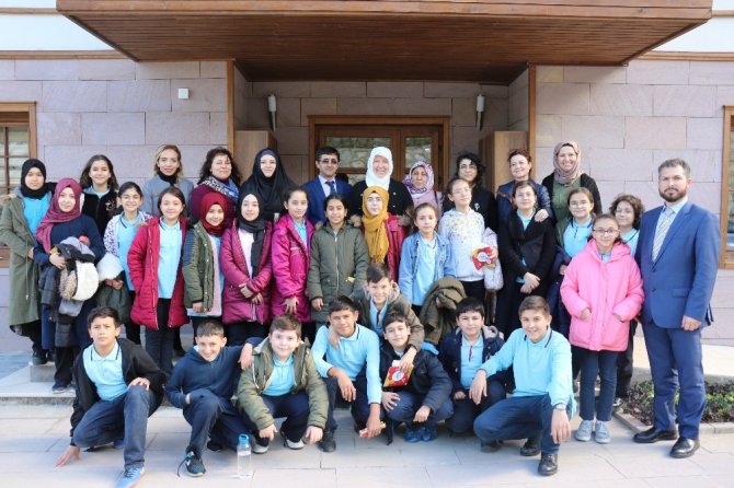 Öğrenciler Yunus Emre Kültür Parkı Çok Sevdi